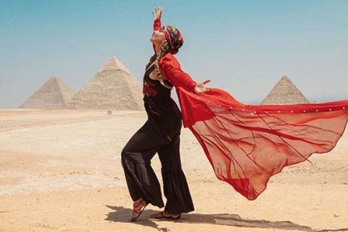 Alicia Keys Egypt Trip 